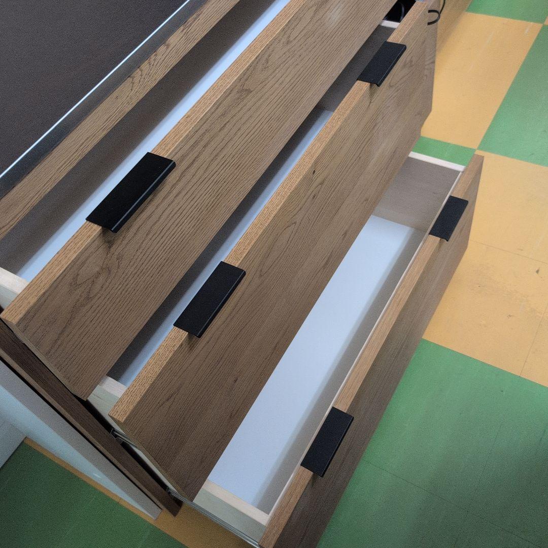 最終値下げです‼️木目調 食器棚・キッチンカウンター