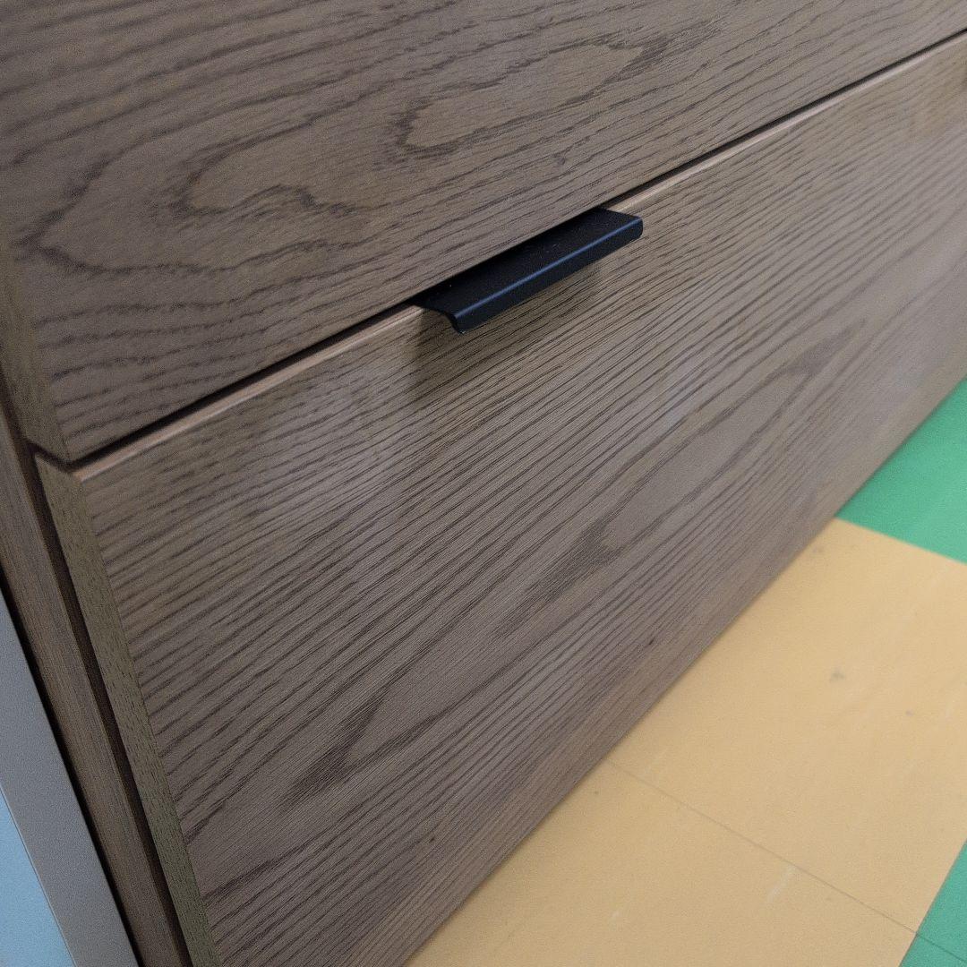 最終値下げです‼️木目調 食器棚・キッチンカウンター