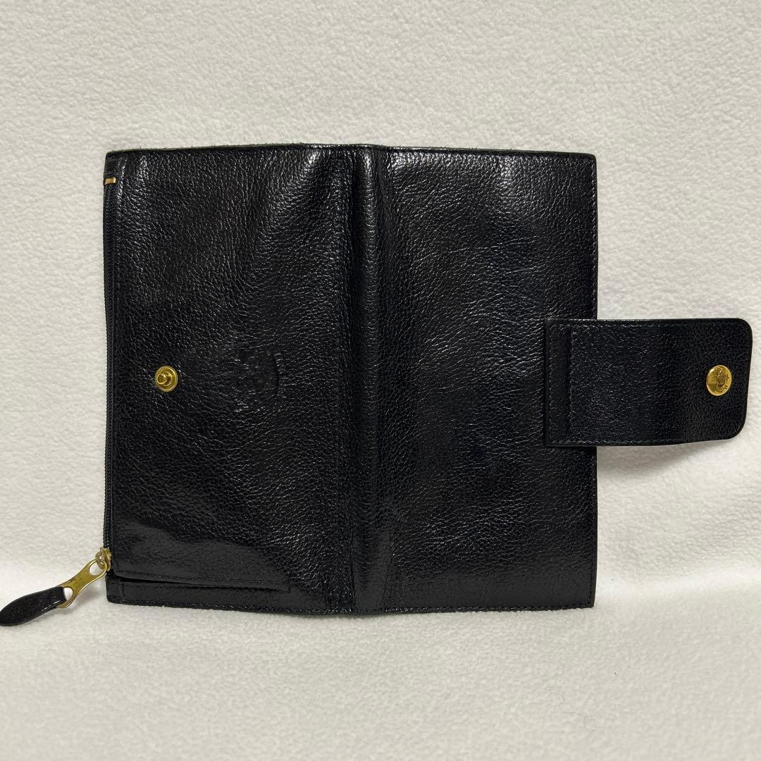 ⭐︎専用 IL BISONTE 黒 レザー 長財布 保存袋付き