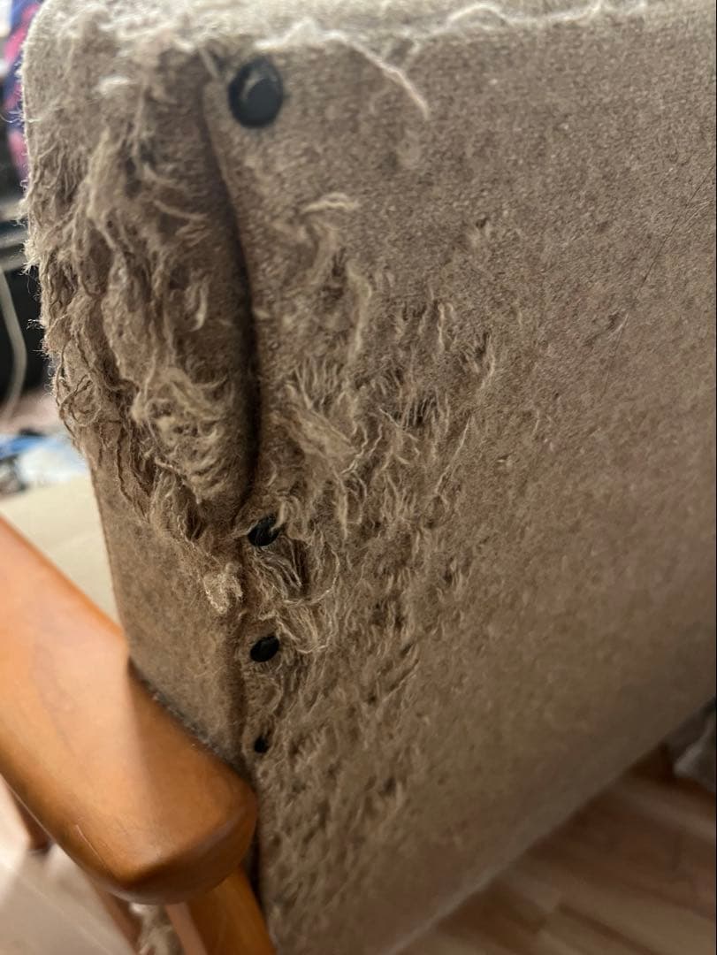 カリモク60 (カリモクロクマル) Kチェア 2シーター フラノベージュ