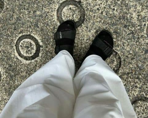 【AYAKANEKO×L'ESSAGE】コクーンパンツ ホワイト　白　金子綾