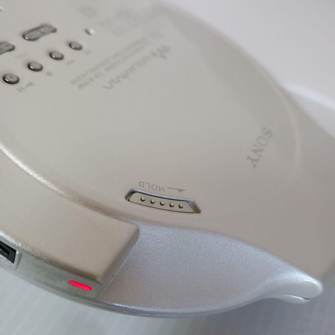 美品 動作品 SONY D-NE20 ポータブルCDプレーヤー ソニー