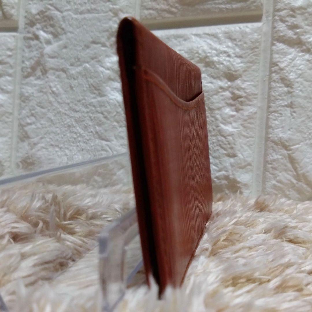 ルイヴィトン　エピ　ポシェットカルトヴィジット　名刺入れ　カードケース　ブラウン