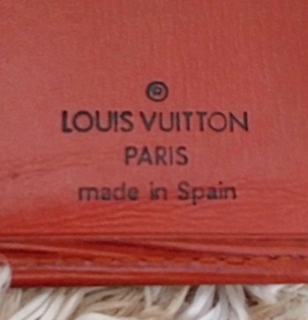 ルイヴィトン　エピ　ポシェットカルトヴィジット　名刺入れ　カードケース　ブラウン