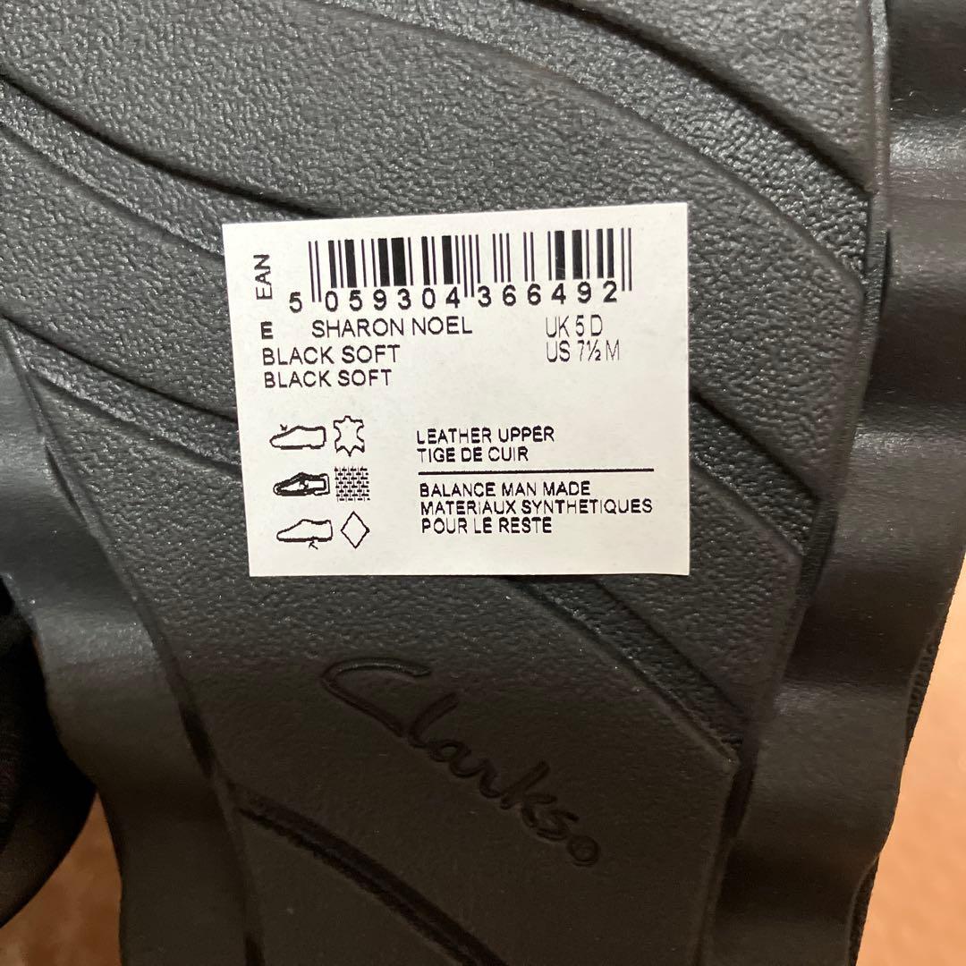 クラークス　シャロンノエル　ブラック