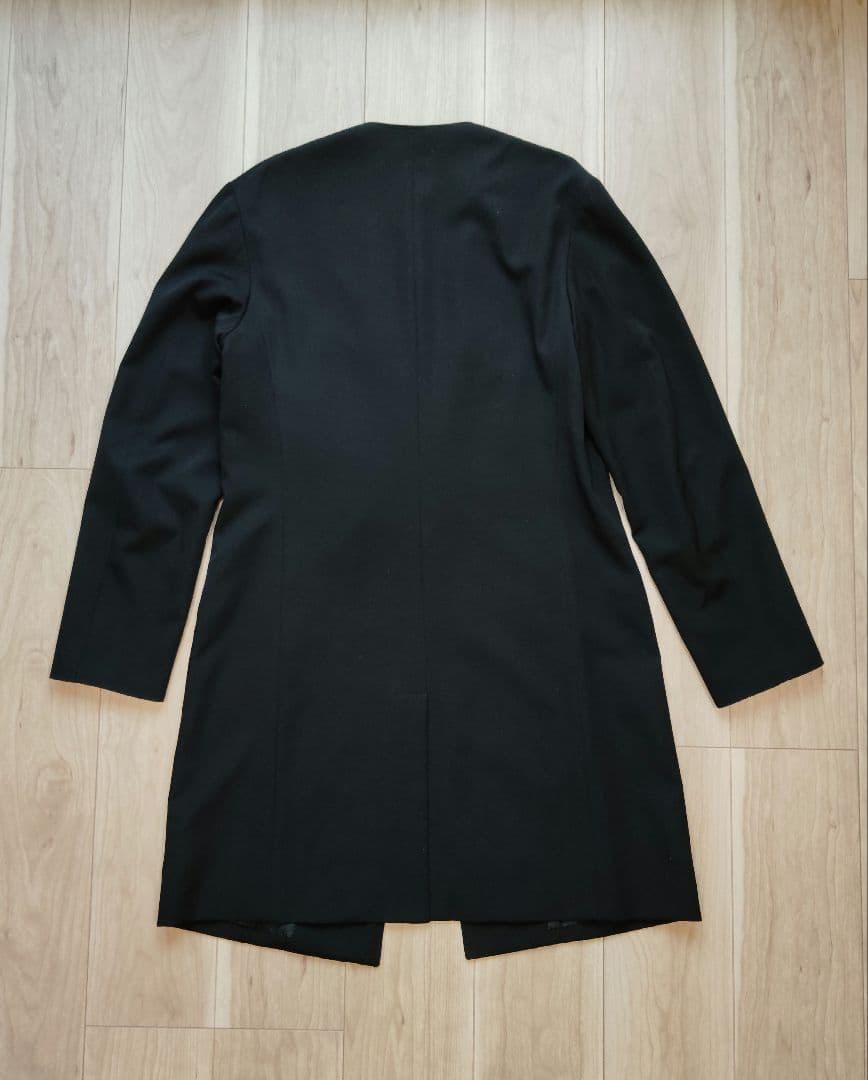 ★人気型 18aw ウールギャバノーカラージャケット yohjiyamamoto