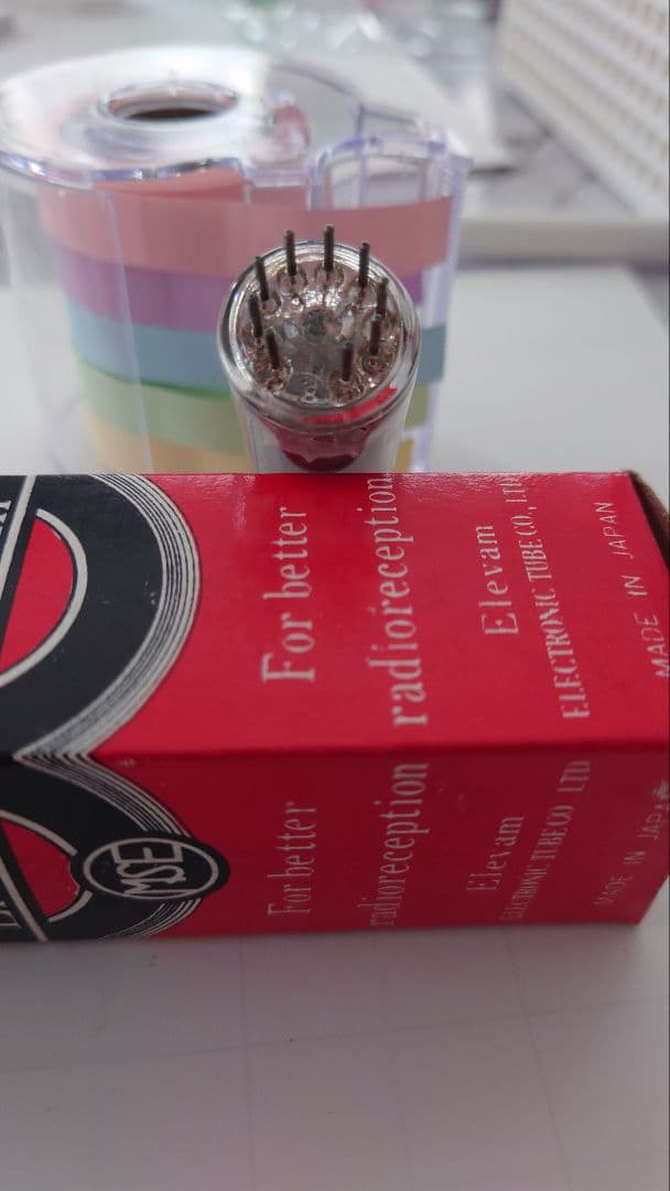 Elevam 6BQ5 真空管 オリジナルボックス付き