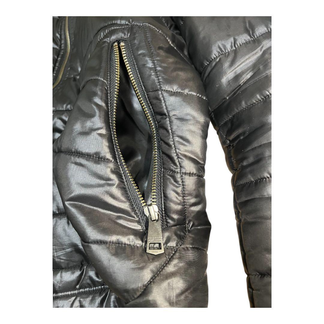 BURBERRY キルティングダウン ブラック L 短丈 Y2K