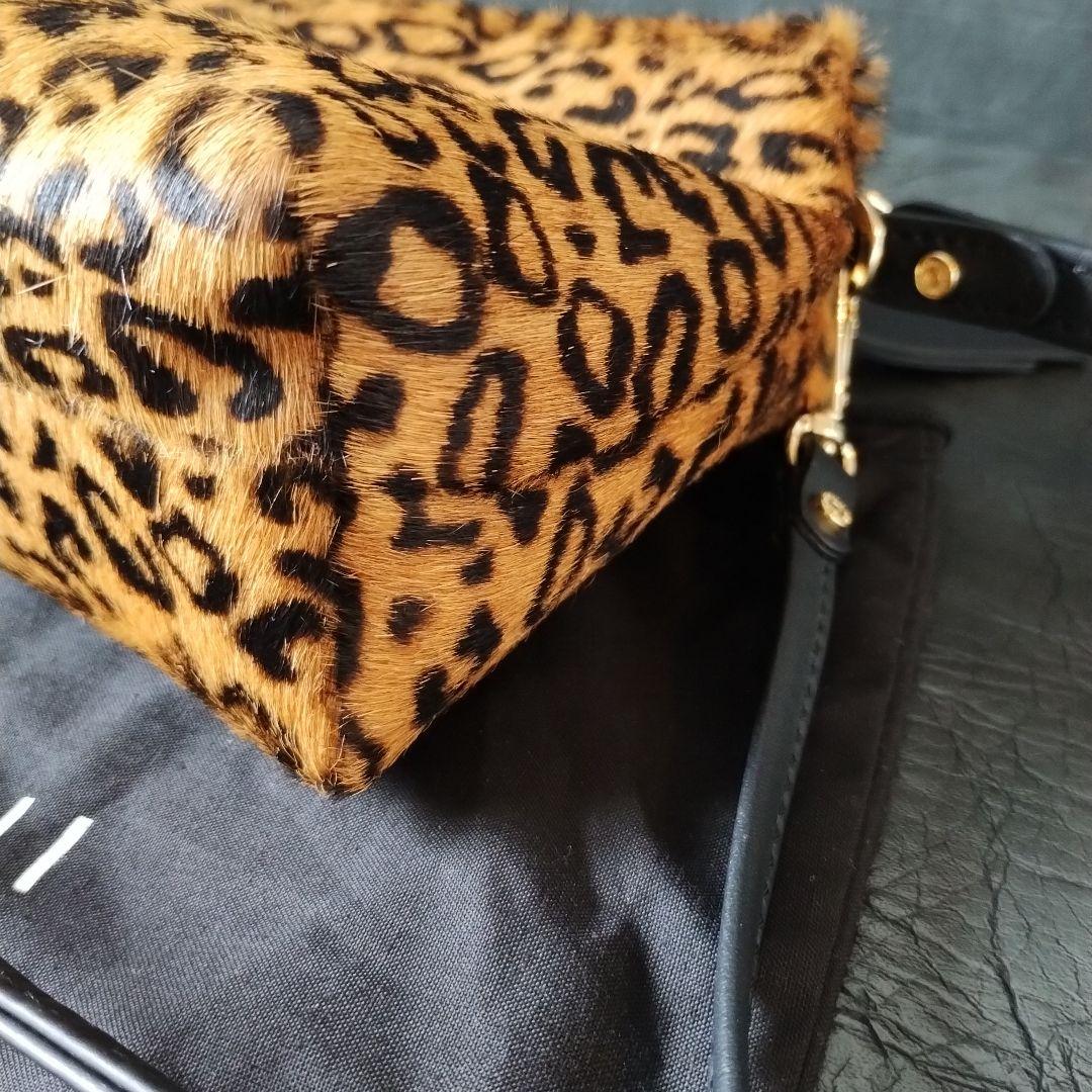 GIANNI CHIARINI レオパード バッグ