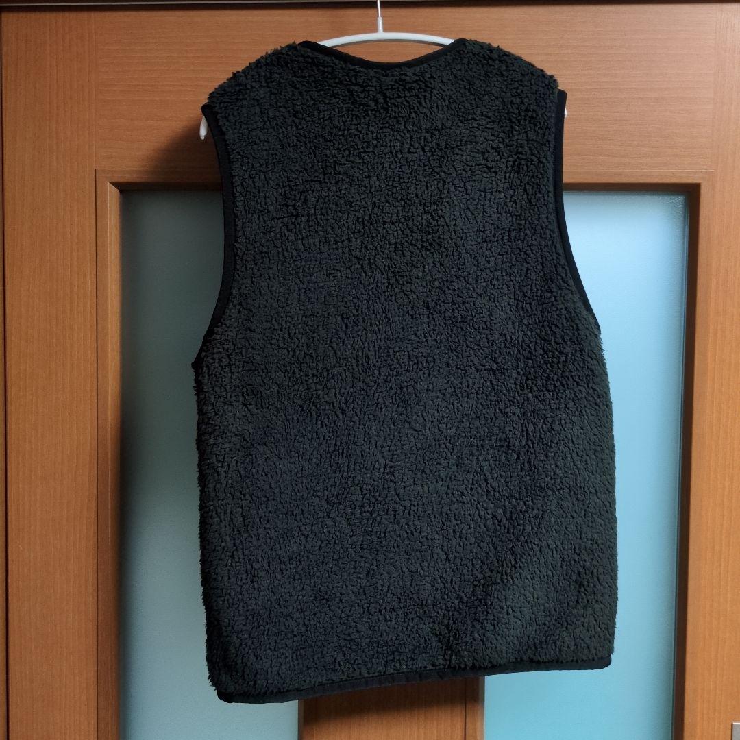 【 美品 】 パタゴニア ベスト ノーカラー ブラック ユニセックス 黒 XS