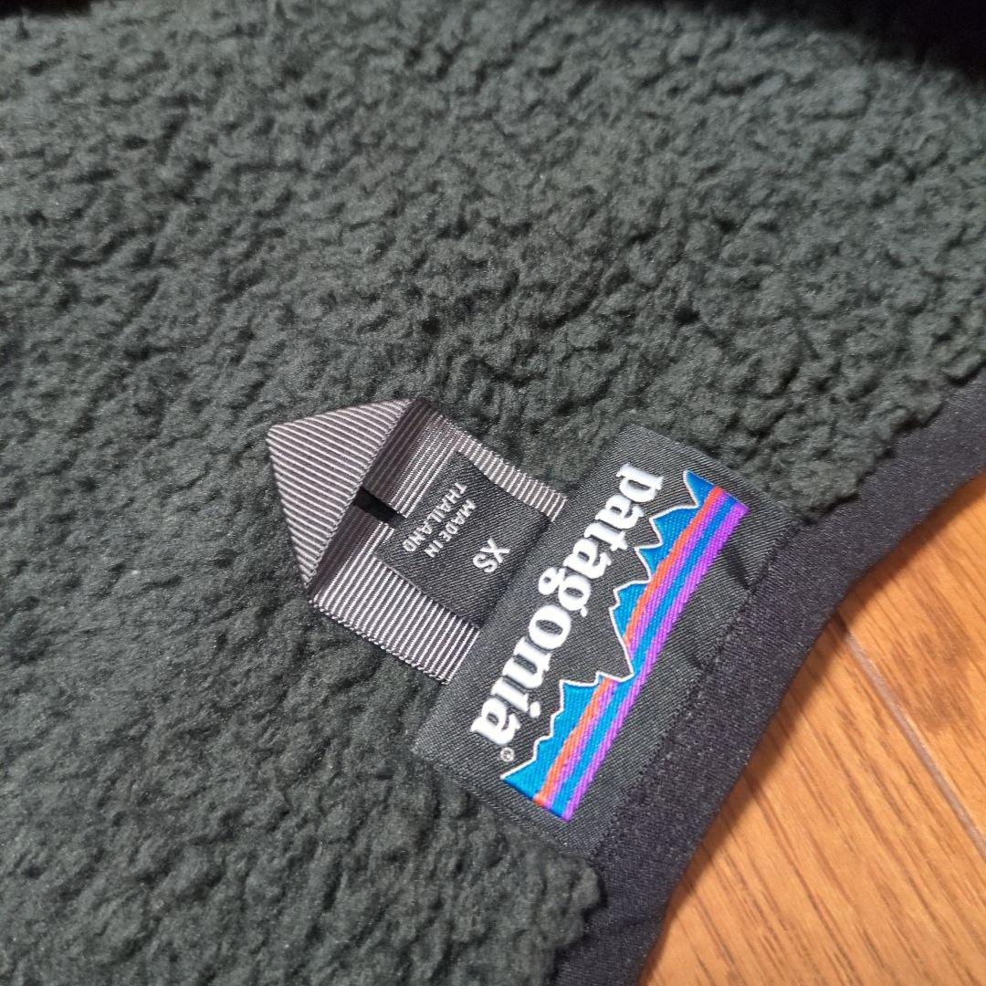 【 美品 】 パタゴニア ベスト ノーカラー ブラック ユニセックス 黒 XS