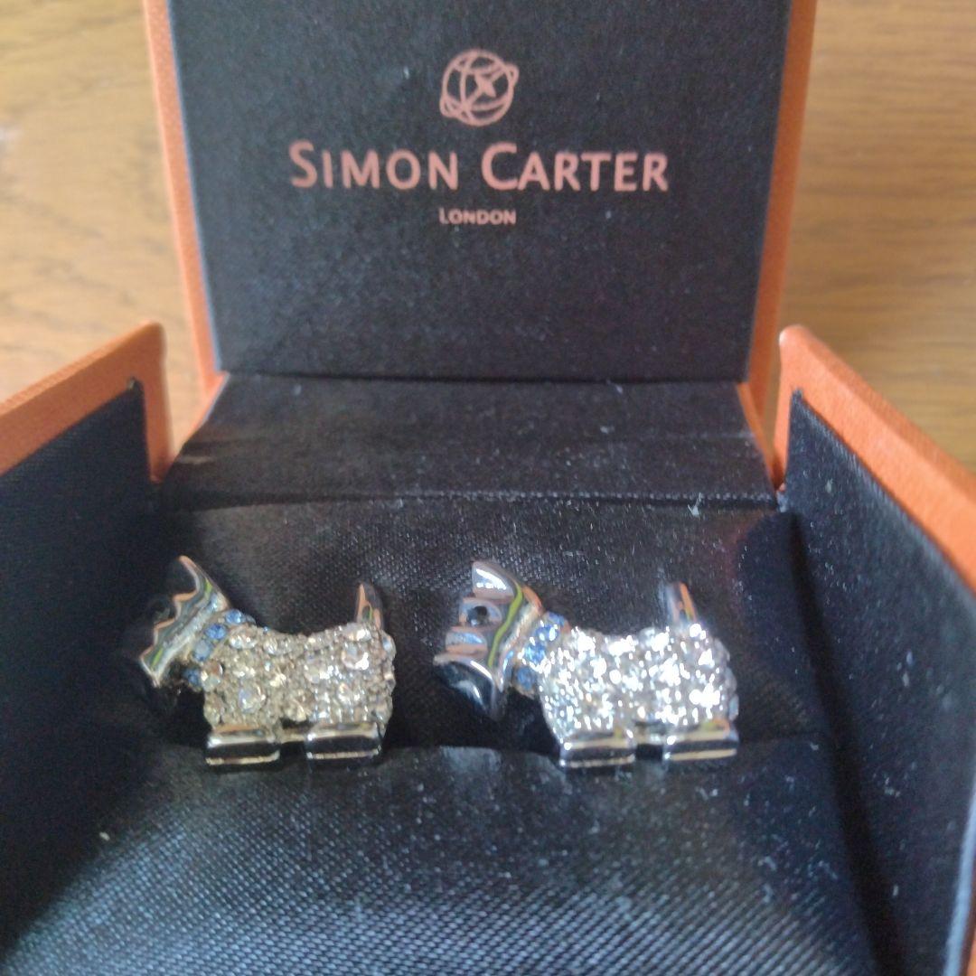 SIMON CARTER スコティッシュテリア／天使悪魔 カフスセット