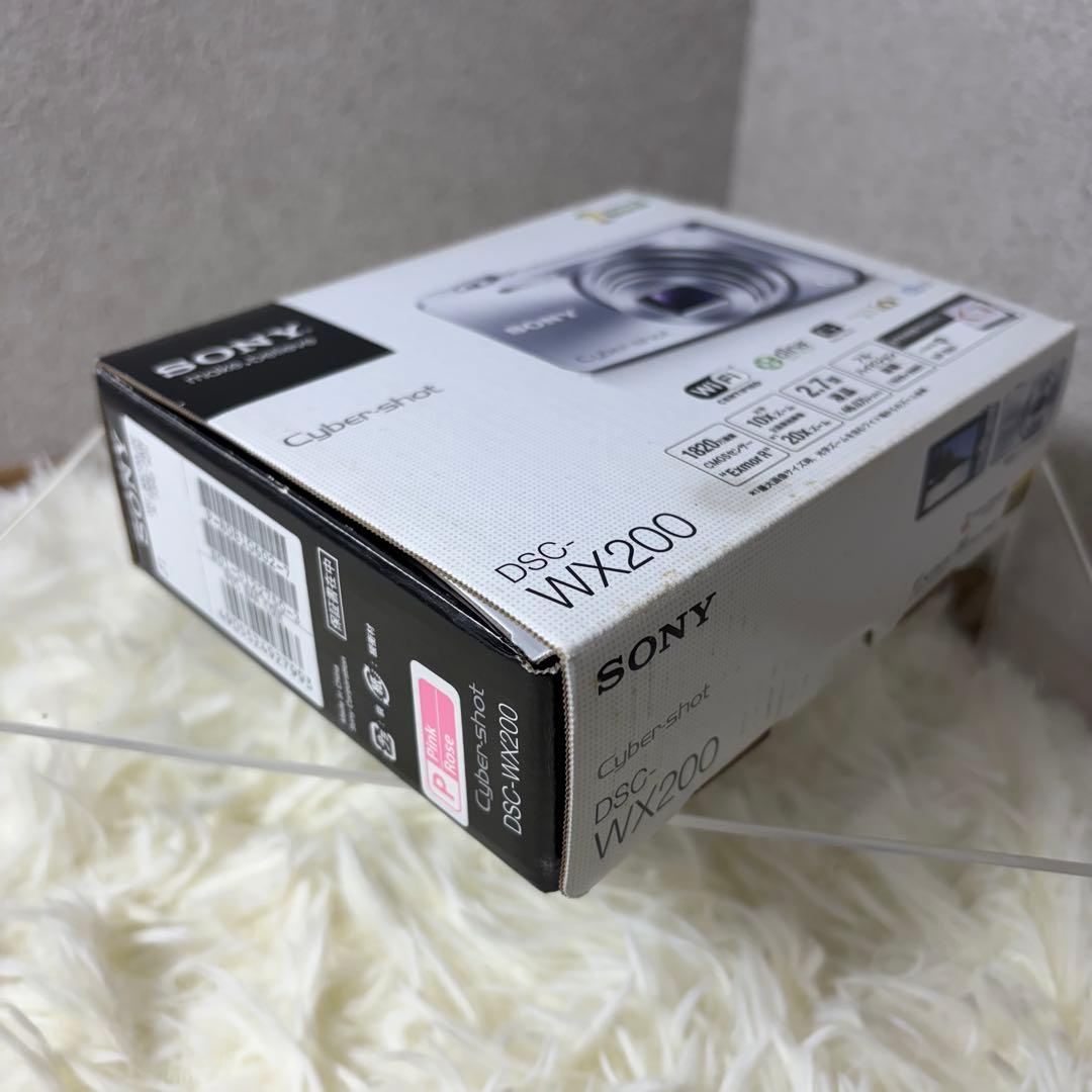 【極美品】SONY Cyber-shot DSC-WX200 ピンク 付属品多数