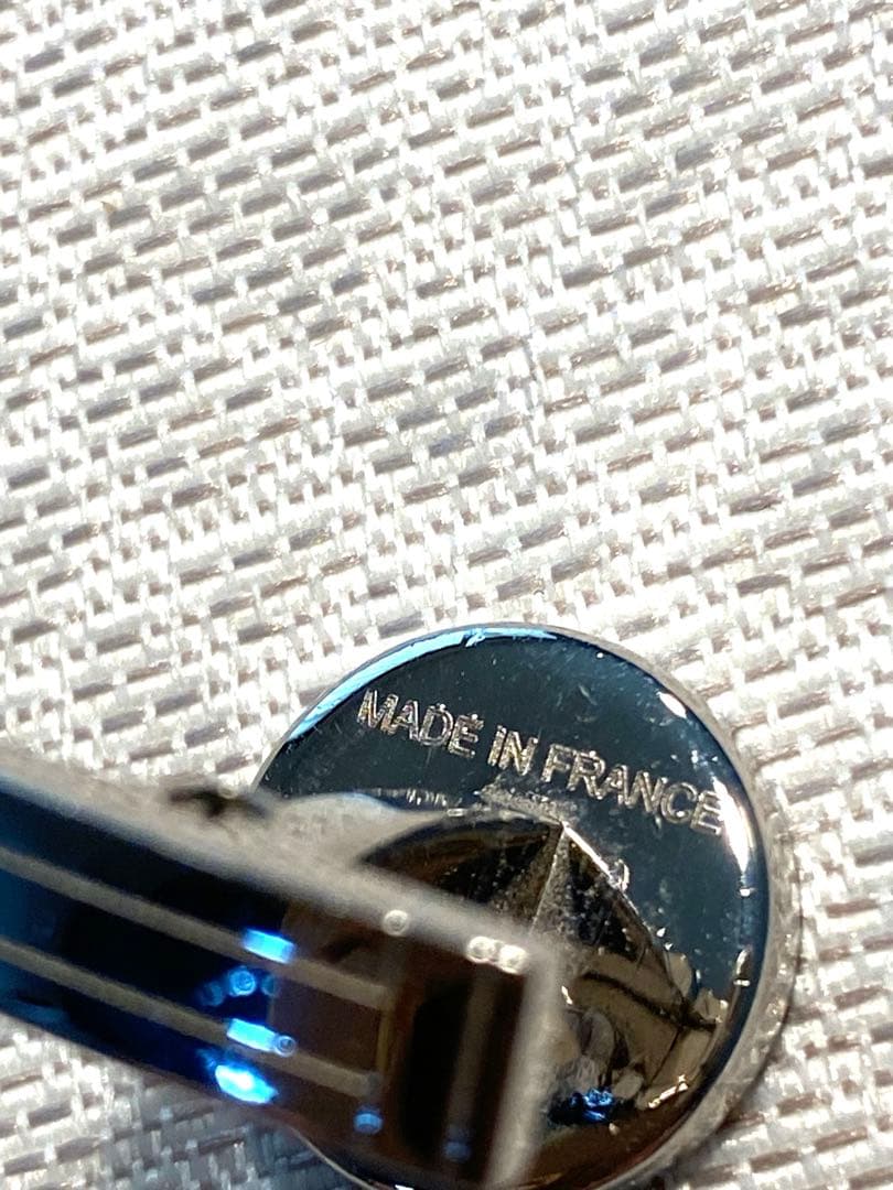 エルメス　カフリンクス 《リコル 2》　黒　難あり１つ