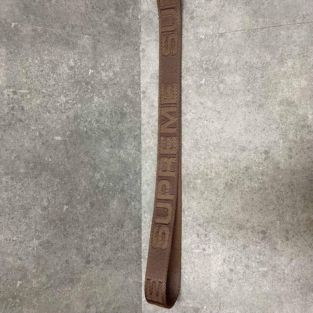 【美品】supreme シュプリーム レザー ショルダーバッグ ブラウン