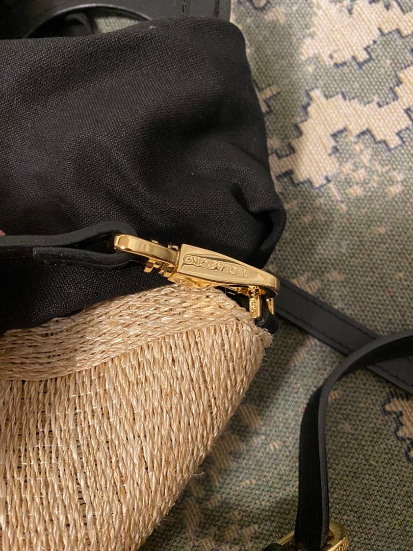 ヴィオラドーロ VIOLAd'ORO MIROアバカメッシュバッグ