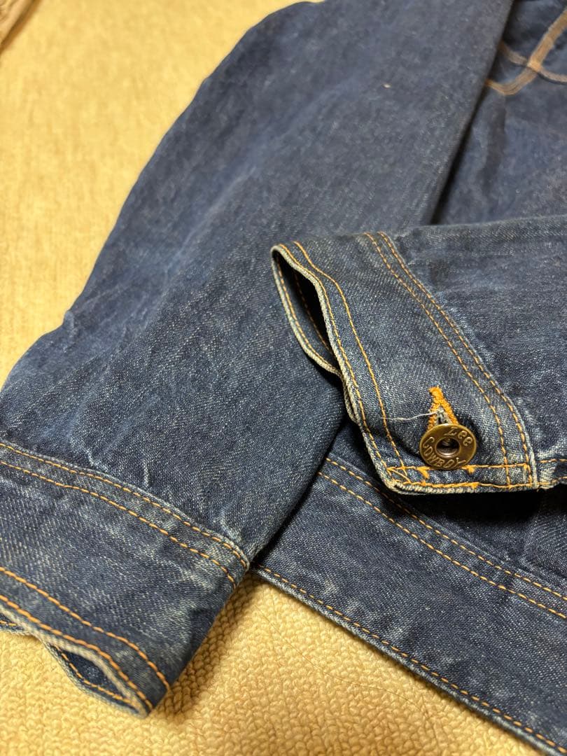 30s 復刻 Lee リー カウボーイ デニムジャケット1st 1011 40