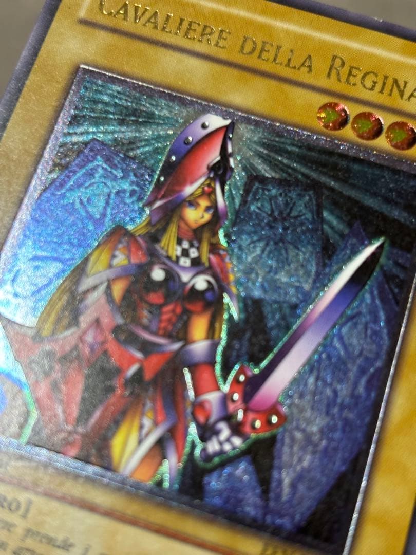 遊戯王　イタリア版レリーフ　絵札三剣士セット