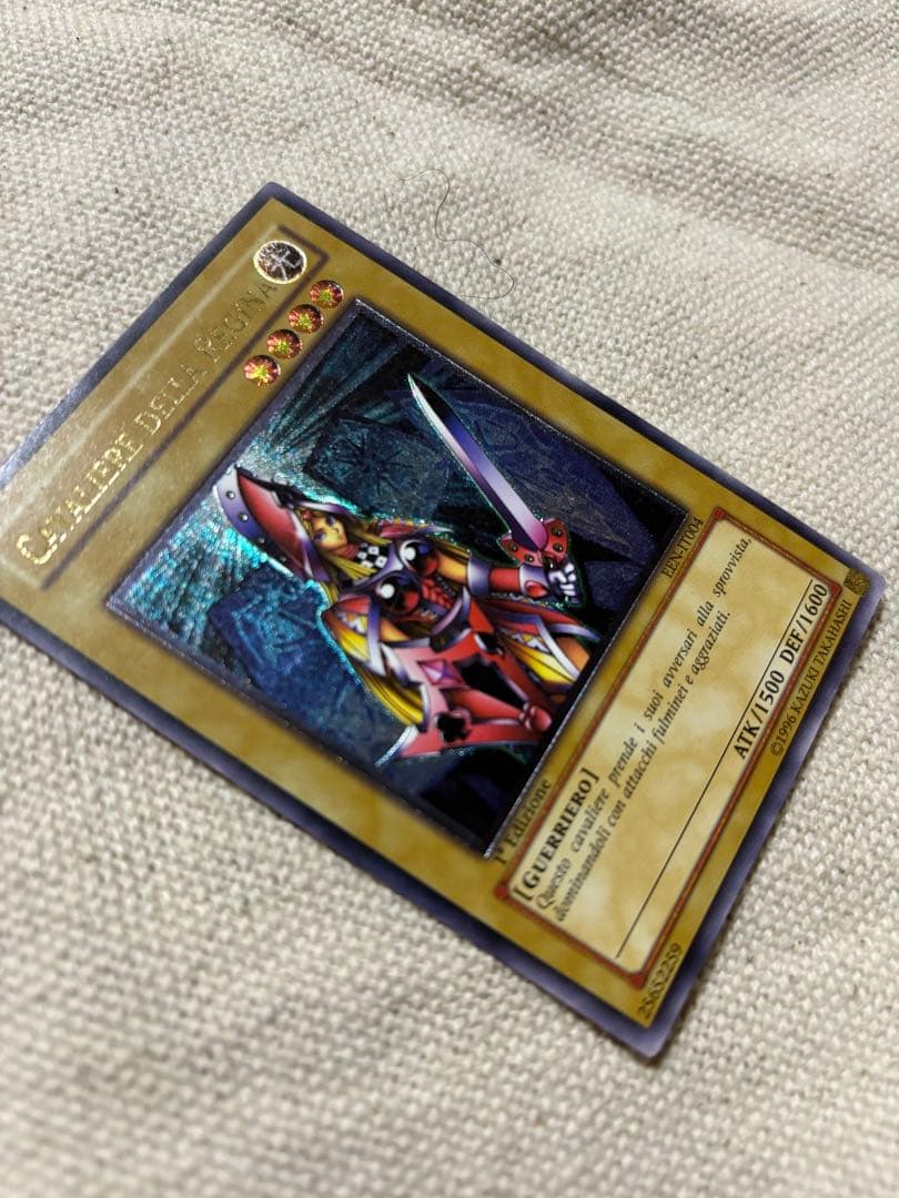 遊戯王　イタリア版レリーフ　絵札三剣士セット