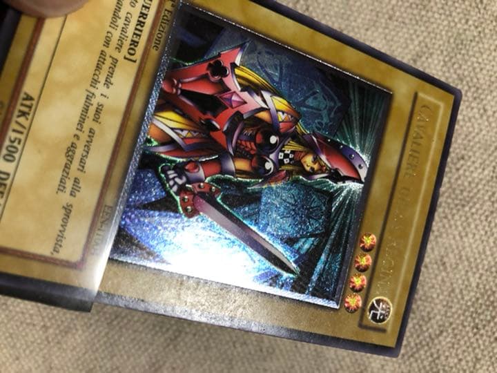 遊戯王　イタリア版レリーフ　絵札三剣士セット