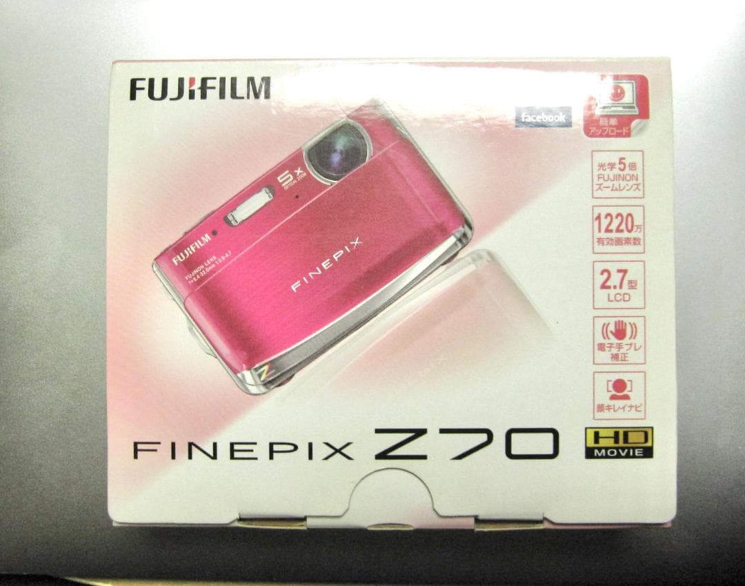 【動作確認済み】FUJIFILM FINEPIX Z70 メタリックピンク