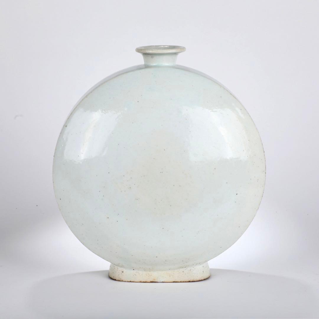 李朝　白磁　壺