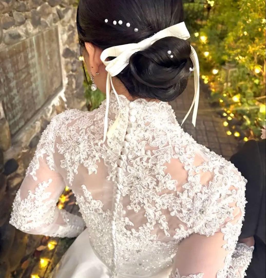 YNS WEDDING ハイネックボレロ 【クリーニング済】