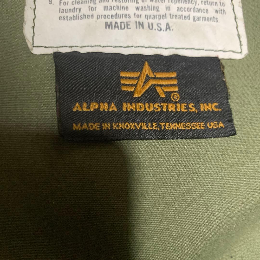 ALPHA Mー65フィールドジャケットUSA製