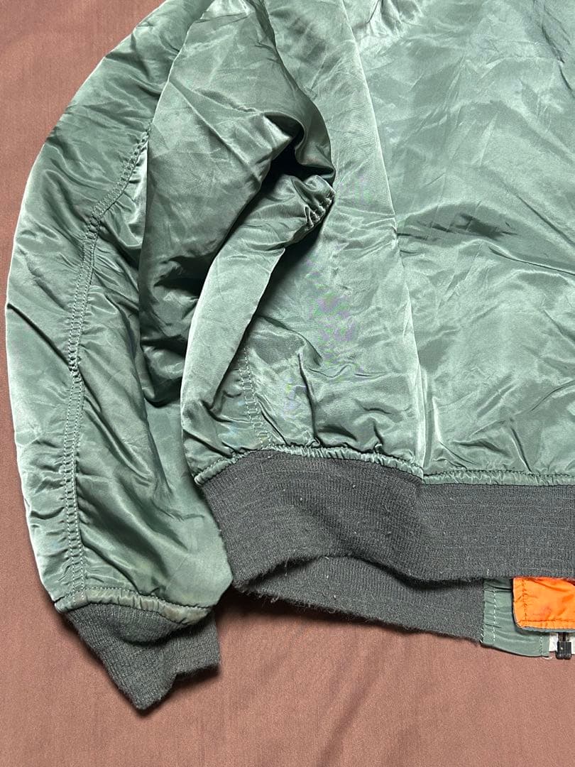 90s ALPHA INDUSTRIES MA-1 フライトジャケット USA製