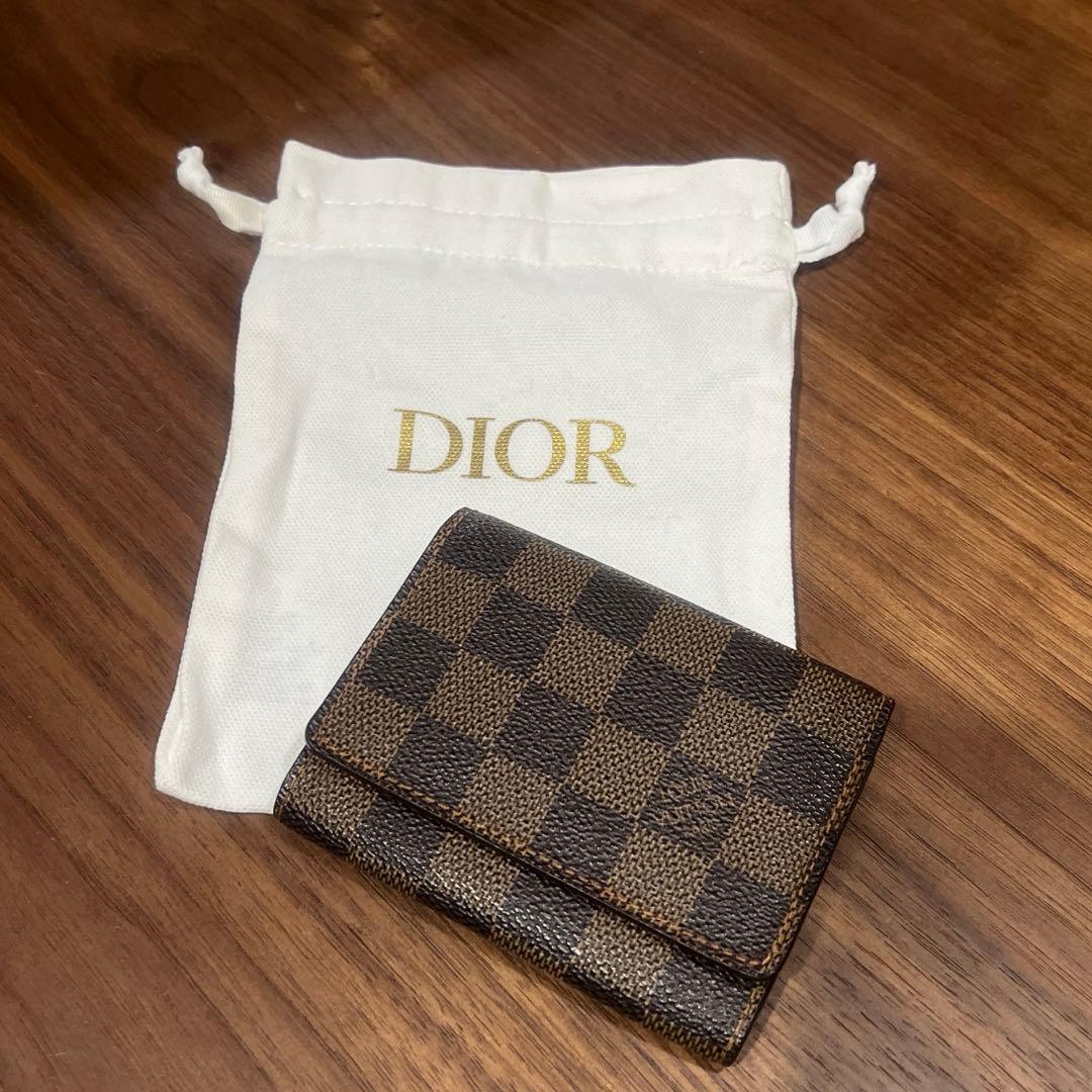 ☆美品☆LOUIS VUITTON ダミエ名刺入れ