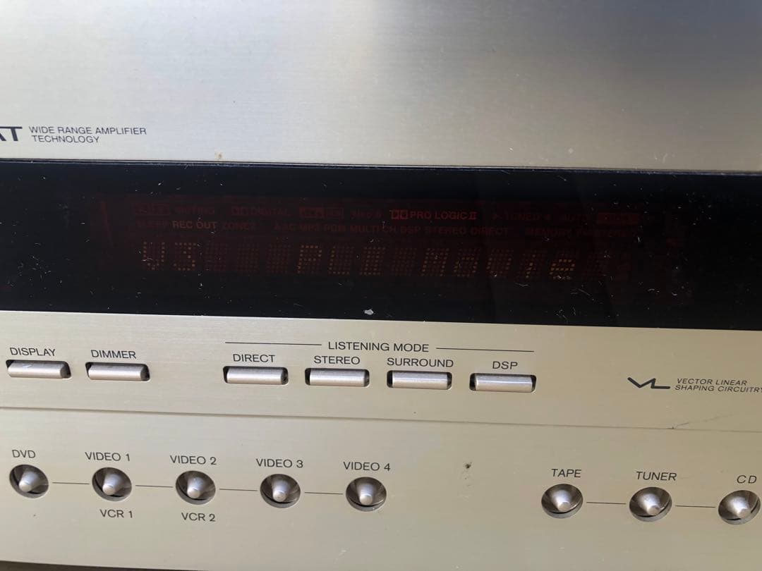 ONKYO TX-SA601 サラウンド6.1ch AVアンプ動作品(A42)