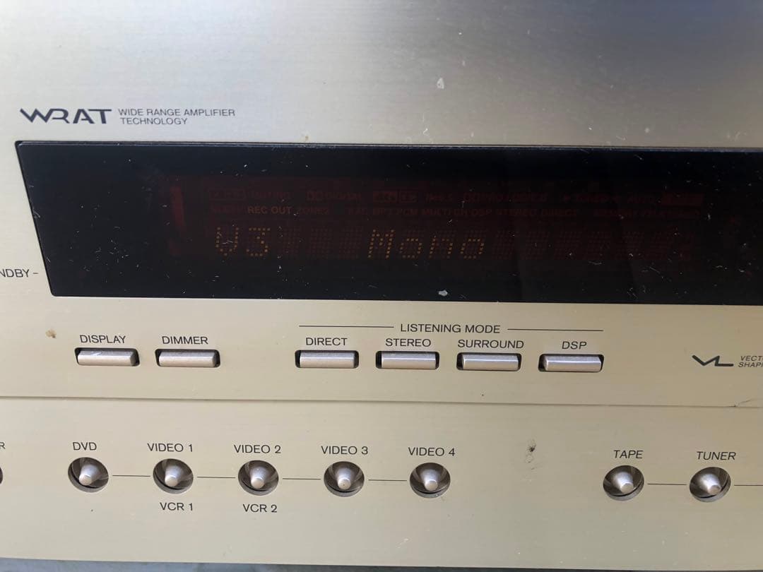 ONKYO TX-SA601 サラウンド6.1ch AVアンプ動作品(A42)