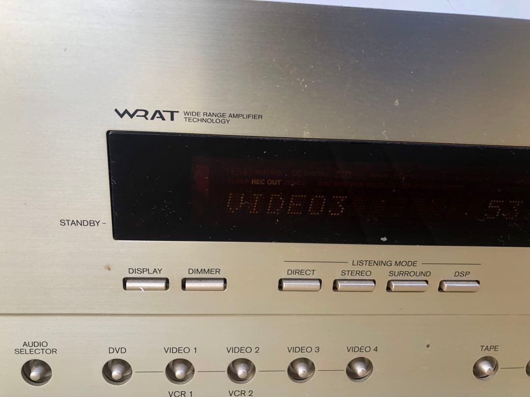 ONKYO TX-SA601 サラウンド6.1ch AVアンプ動作品(A42)