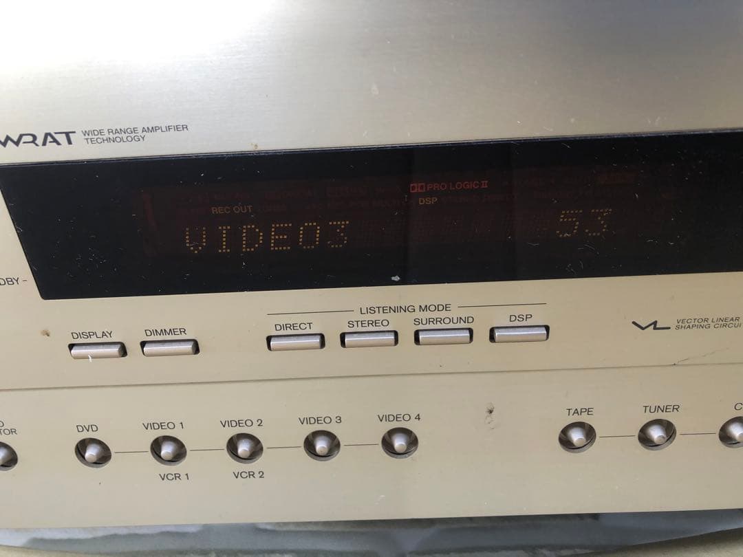 ONKYO TX-SA601 サラウンド6.1ch AVアンプ動作品(A42)
