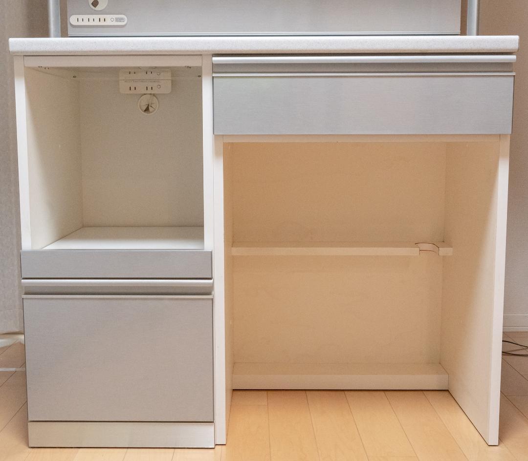 【もやし】綾野製作所　食器棚　キッチンボード　幅100センチ