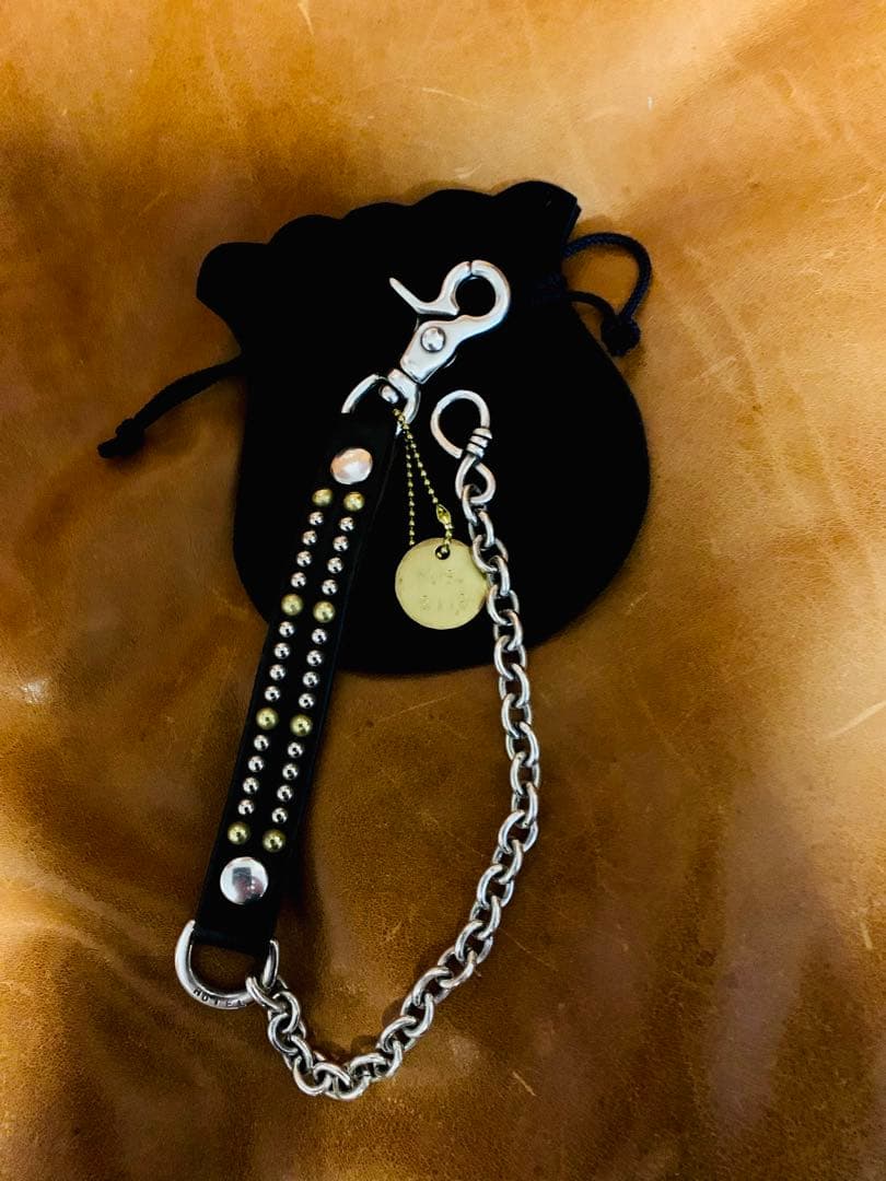 アスus三軒茶屋　HOTEL ホテルという名の美容室 コラボ ウォレットチェーン