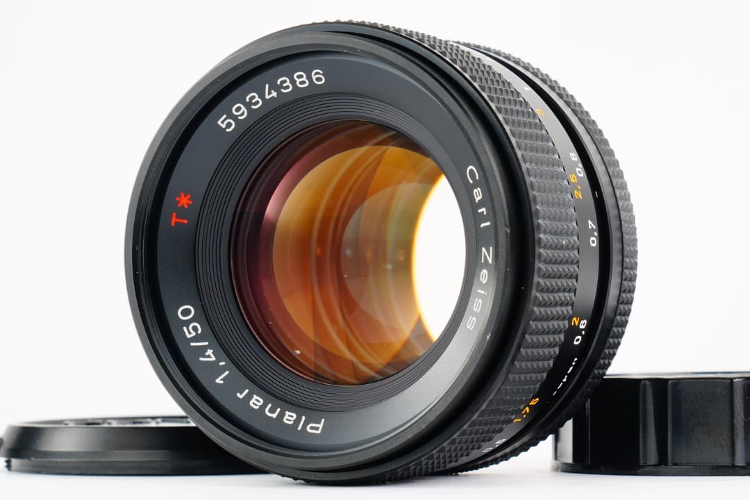 【極美品】Carl Zeiss Planar 50mm F1.4 AEJ 386