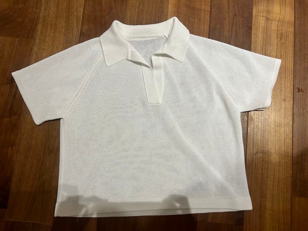 新品　WRAY ETHICAL KNIT POLO エシカルニットポロ