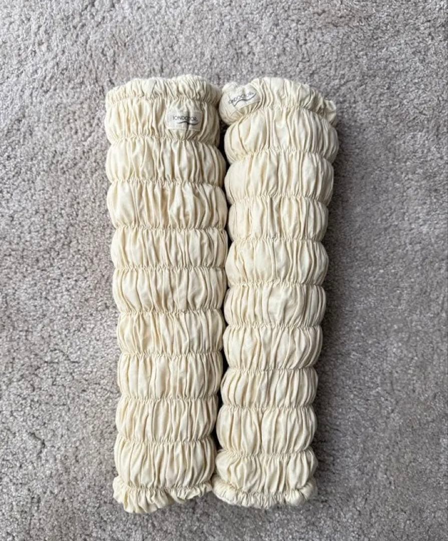 イオンドクター レッグウォーマー アイボリー