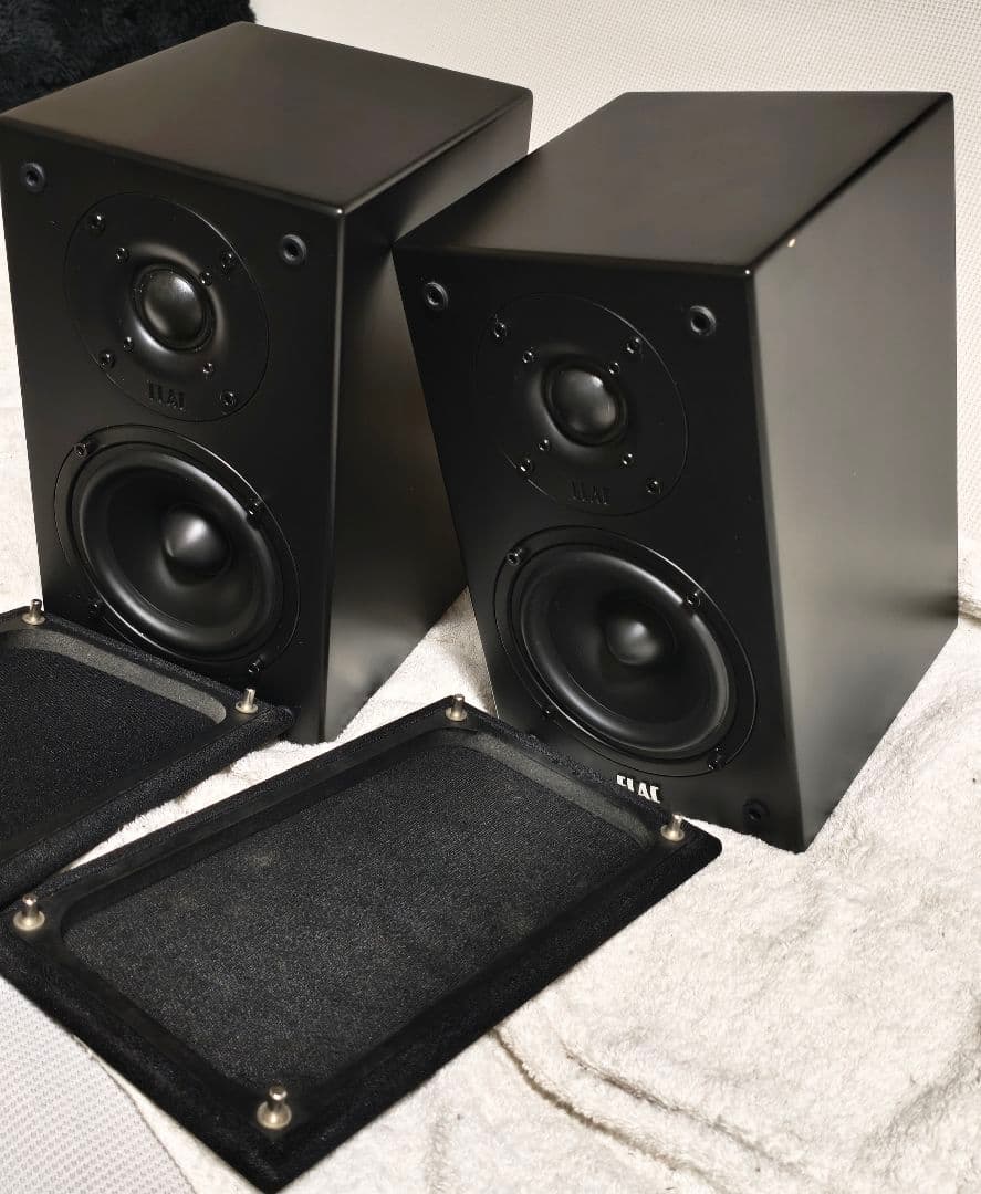 良品 ELAC エラック BS72 ブックシェルフスピーカー スタンド付き