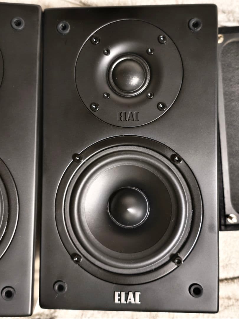 良品 ELAC エラック BS72 ブックシェルフスピーカー スタンド付き