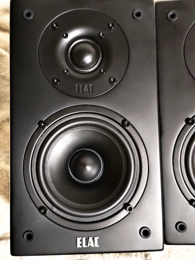 良品 ELAC エラック BS72 ブックシェルフスピーカー スタンド付き