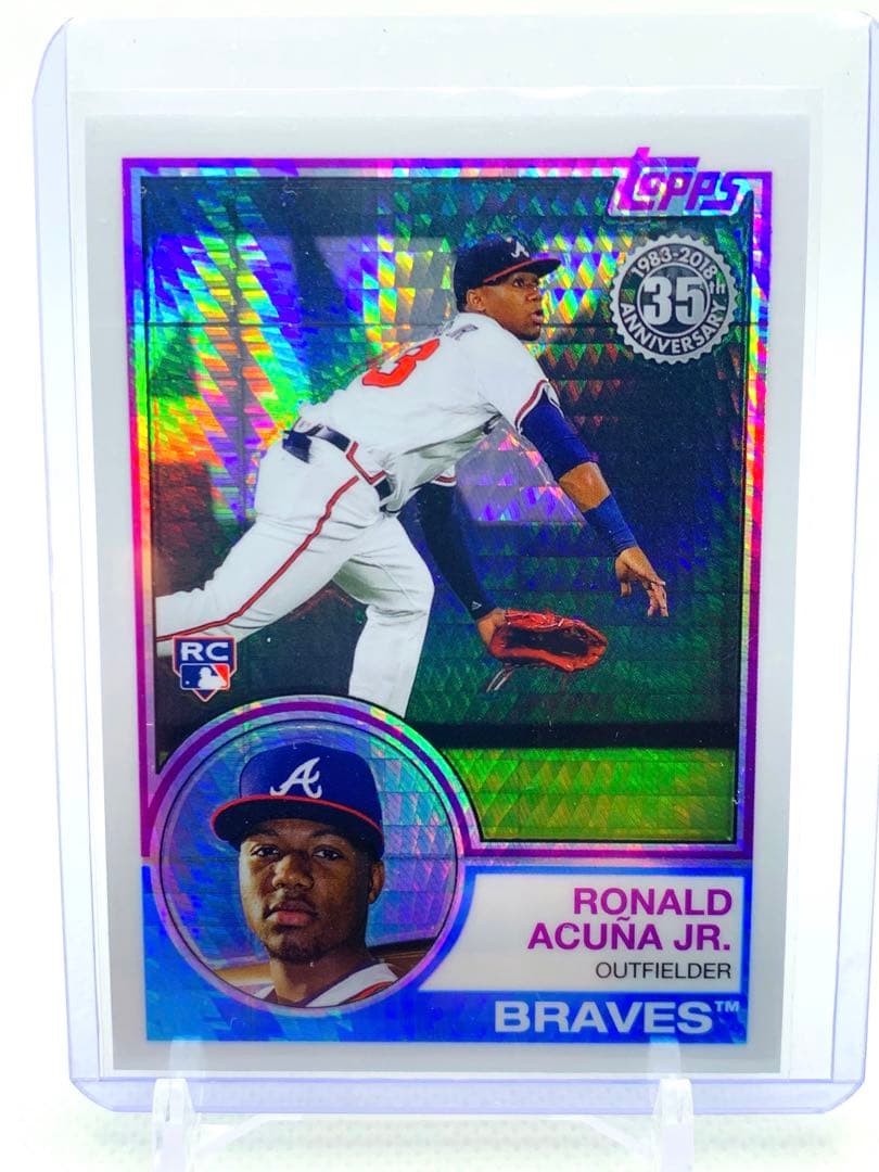 レア 2018 Topps Silver Pack RC ロナルド・アクーニャ