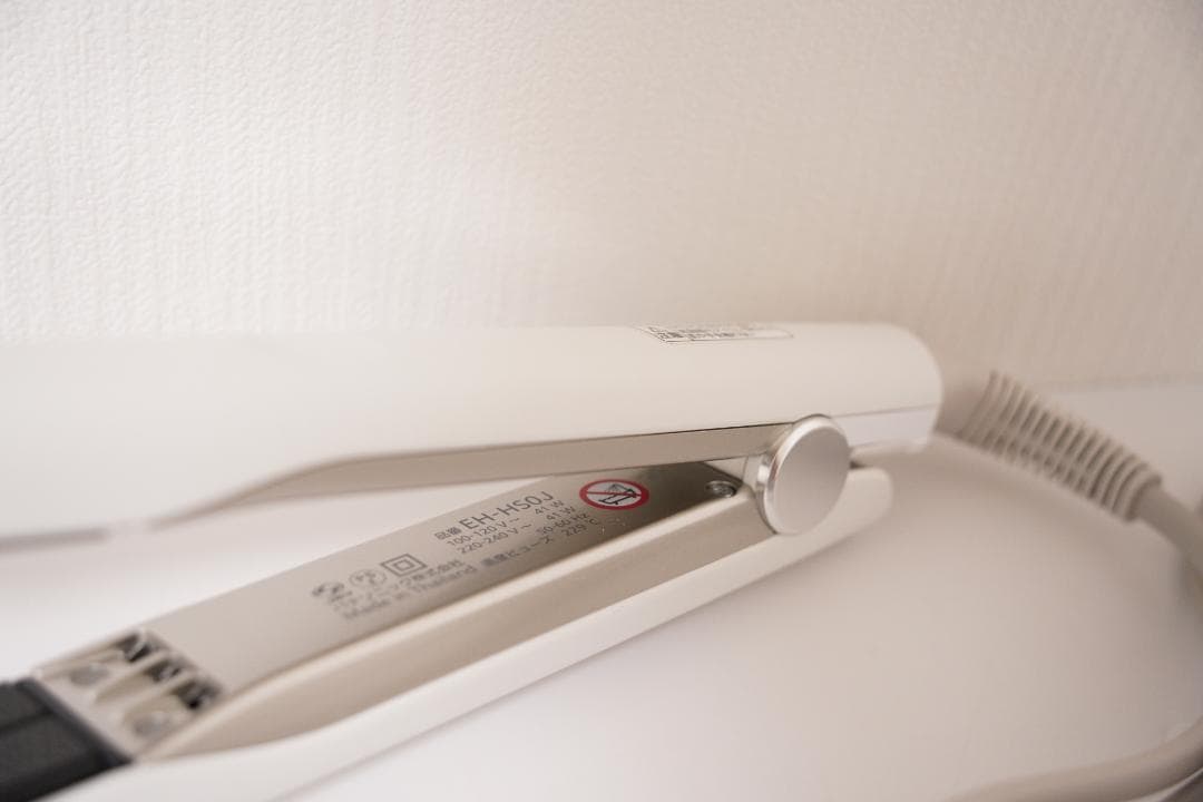 Panasonic ヘアーアイロン ストレート用 ナノケア EH-HS0J-W