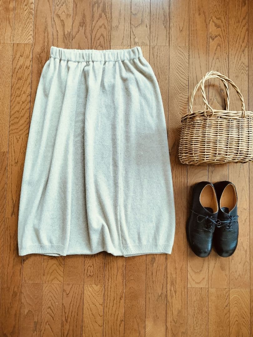 美品evam eva【定価2.4万】ウールニット　サルエルパンツ