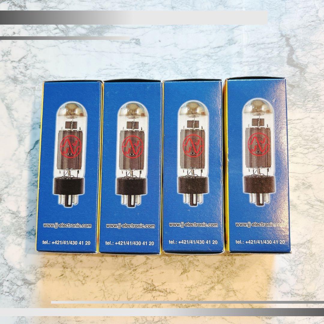 JJ ELECTRONIC 6V6S 4本 バイアス調整済 ギターアンプ用真空管