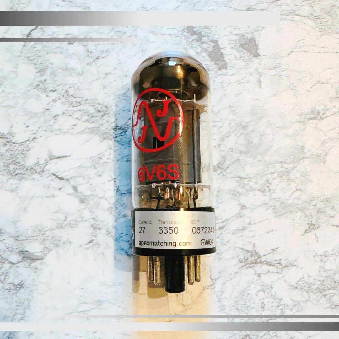 JJ ELECTRONIC 6V6S 4本 バイアス調整済 ギターアンプ用真空管