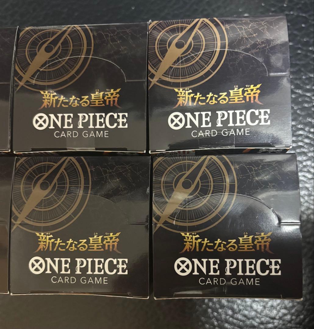 ワンピースカード　新たなる皇帝 6BOX テープ付き 未開封