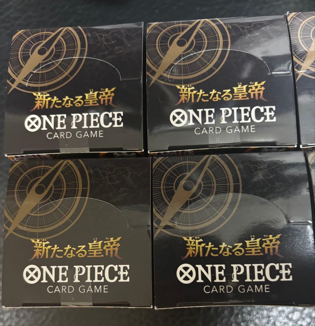 ワンピースカード　新たなる皇帝 6BOX テープ付き 未開封