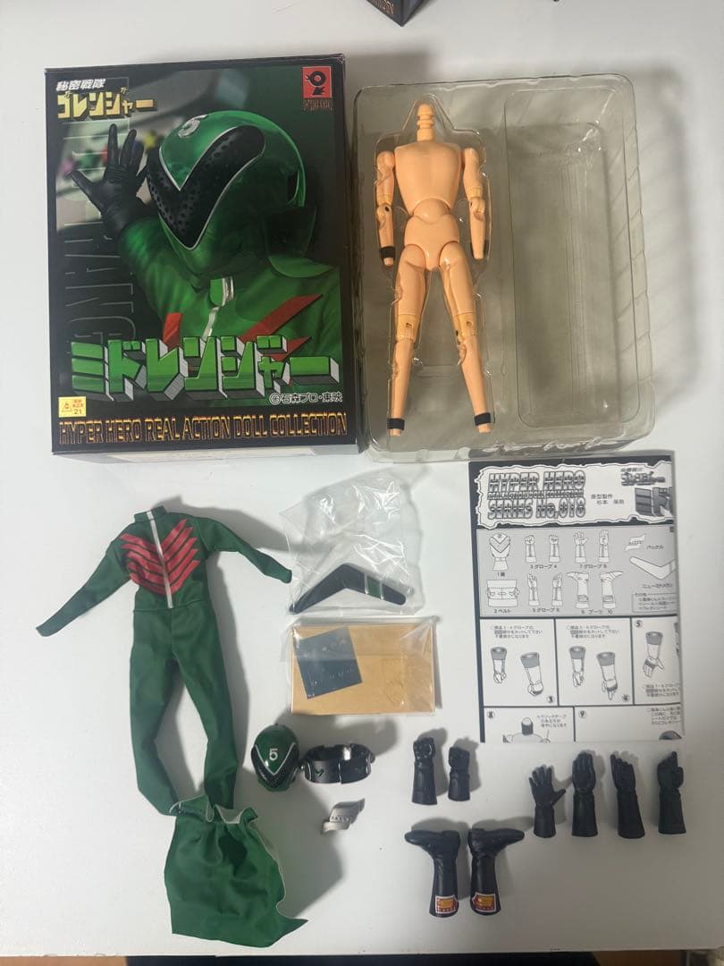 オオツカ企画 秘密戦隊ゴレンジャー5体セット